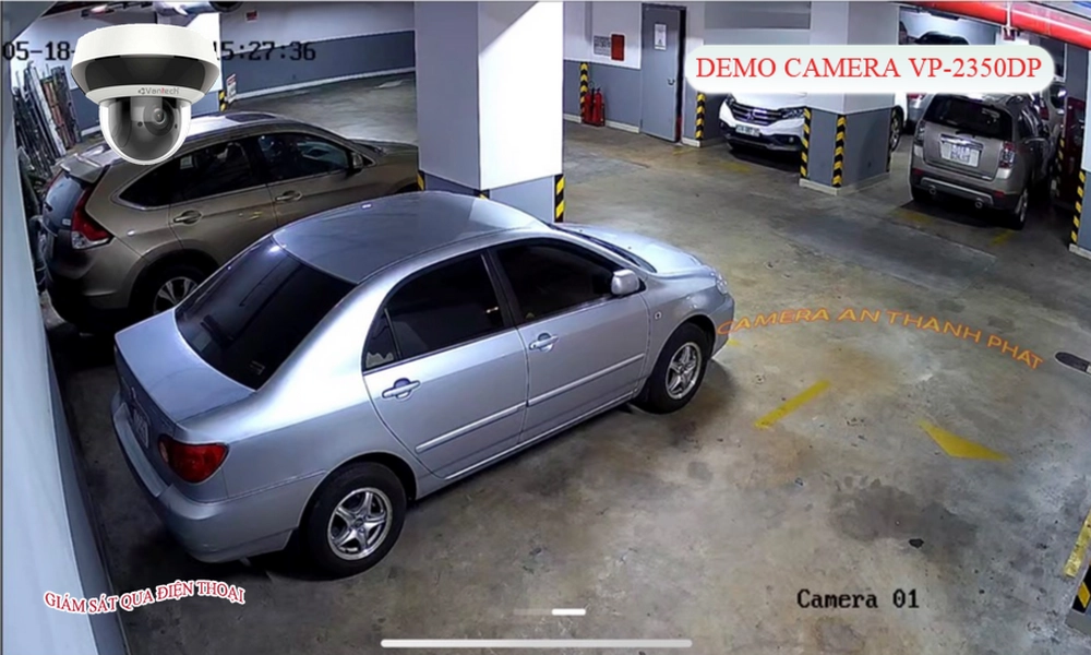 VP-2350DP Camera Cấp Nguồ Qua Dây Mạng VanTech