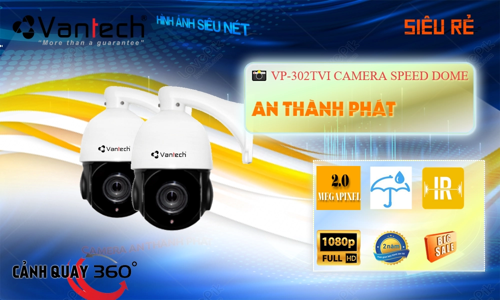 VanTech VP-302TVI Sắc Nét