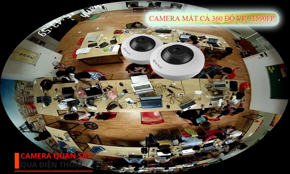 VP-31590FP Camera Cấp Nguồ Qua Dây Mạng VanTech