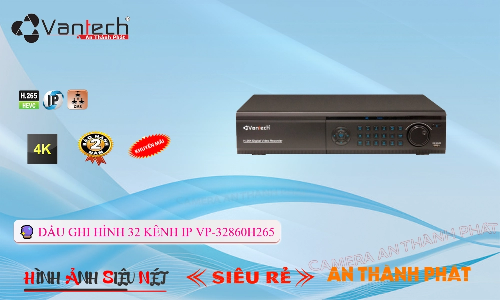 Đầu Ghi VP-32860H265 Giá tốt