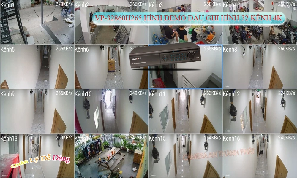 Đầu Ghi VP-32860H265 Giá tốt