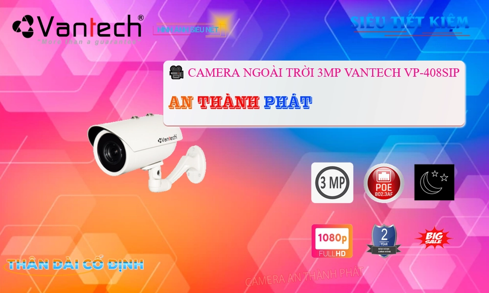 VanTech VP-408SIP Sắc Nét