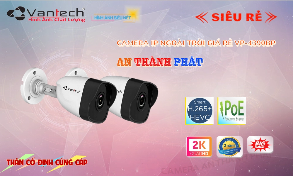VP-4390BP Camera An Ninh Chức Năng Cao Cấp VP-4390BP Camera An Ninh Chức Năng Cao Cấp
