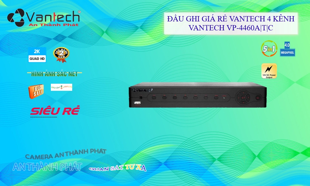 Đầu Thu KTS VanTech VP-4460A|T|C Giá tốt Đầu Thu KTS VanTech VP-4460A|T|C Giá tốt
