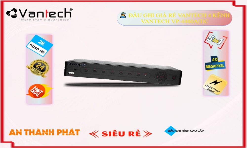Đầu Thu KTS VanTech VP-4460A|T|C Giá tốt Đầu Thu KTS VanTech VP-4460A|T|C Giá tốt