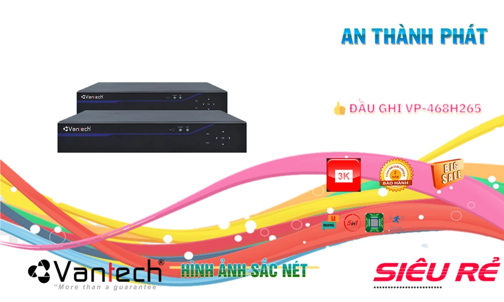❇ VP-468H265Thiết Bị Ghi Hình đang khuyến mãi VanTech ❇ VP-468H265Thiết Bị Ghi Hình đang khuyến mãi VanTech