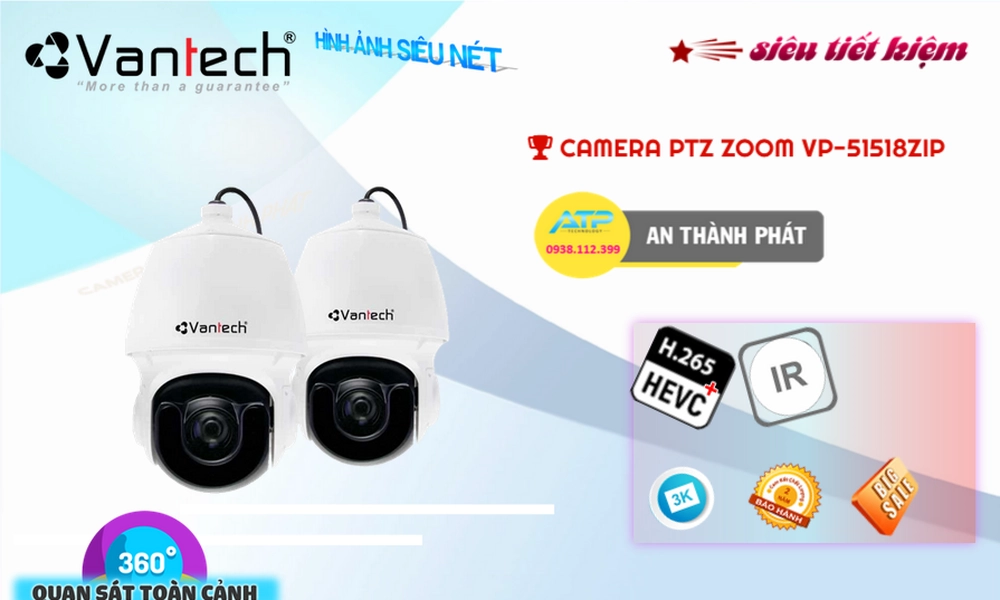 ✲  Camera VP-51518ZIP VanTech