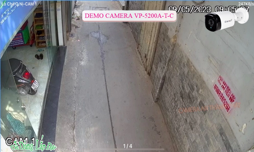 VP-5200A|T|C HD Anlog Camera Giám Sát Công Nghệ Mới