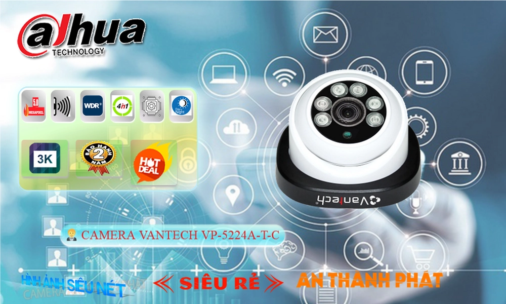 VanTech VP-5224A|T|C Hình Ảnh Đẹp