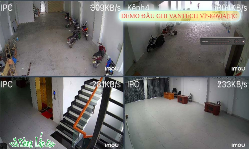 VP-8460A|T|C Đầu ghi Camera VanTech Giá tốt VP-8460A|T|C Đầu ghi Camera VanTech Giá tốt