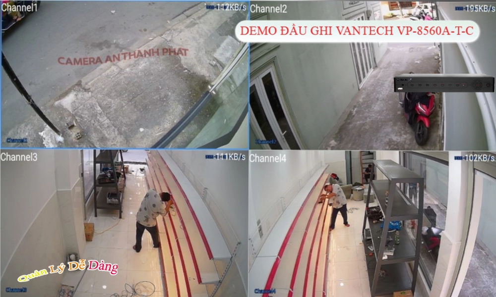 Đầu Thu KTS VanTech VP-8560A|T|C Giá tốt