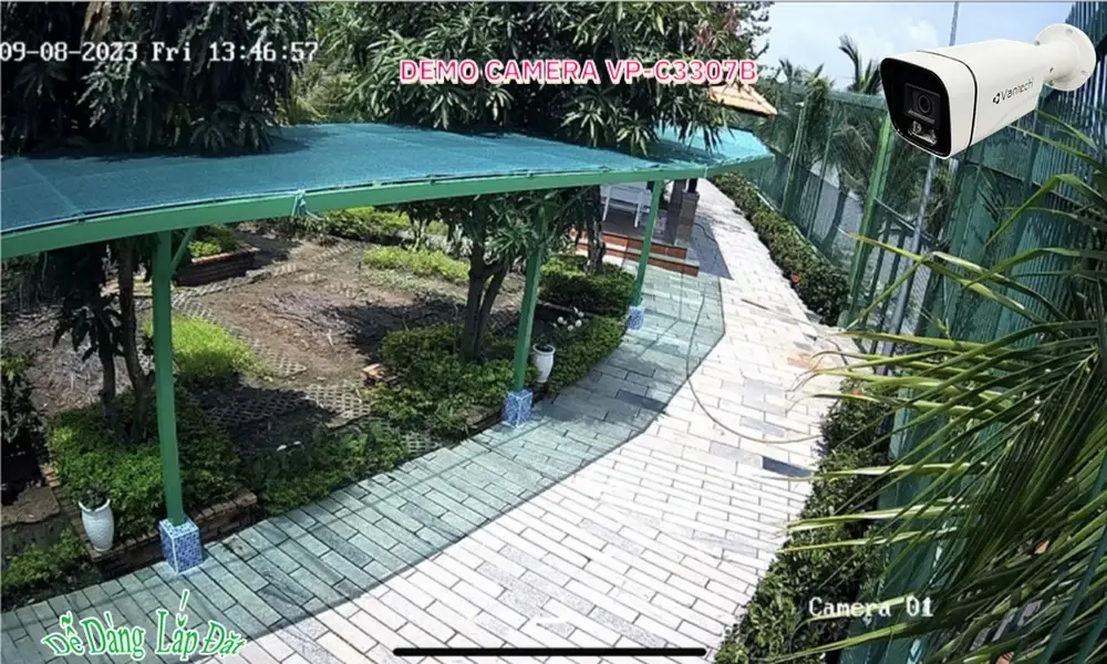 ❂  VP-C3307B Camera Công Nghệ POE VanTech