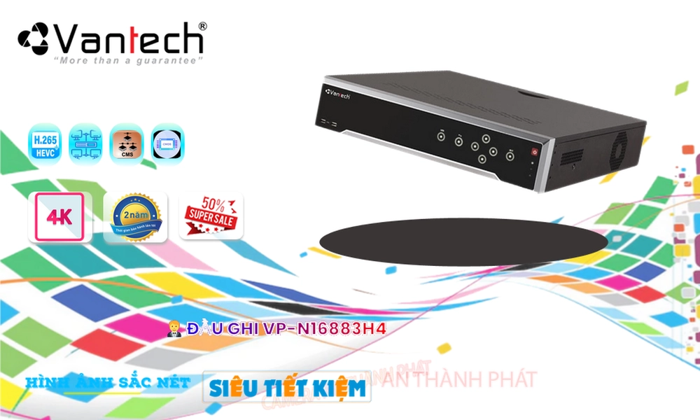 VanTech VP-N16883H4 Sắc Nét ✲