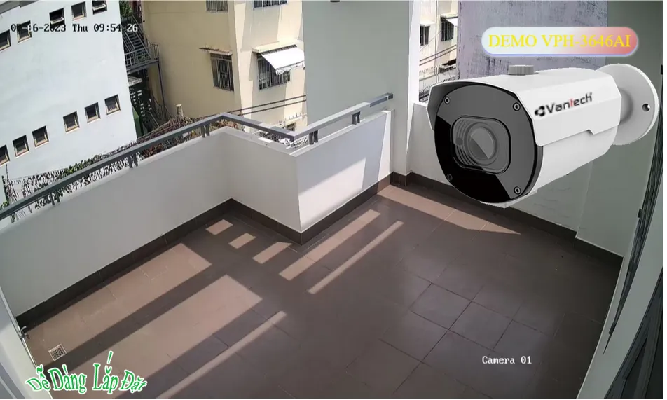 VPH-3646AI Camera VanTech Chi phí phù hợp
