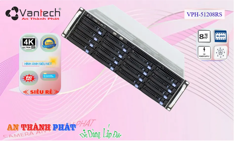 VPH-51208RS Hình Ảnh Đẹp VanTech