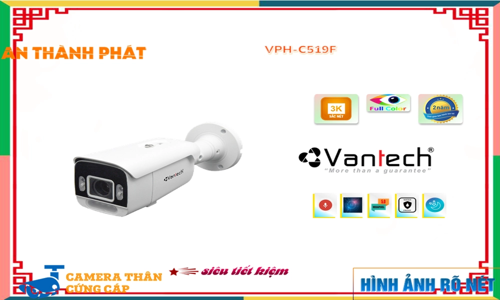 Camera Giá Rẻ VanTech VPH-C519F HD IP Đang giảm giá Camera Giá Rẻ VanTech VPH-C519F HD IP Đang giảm giá