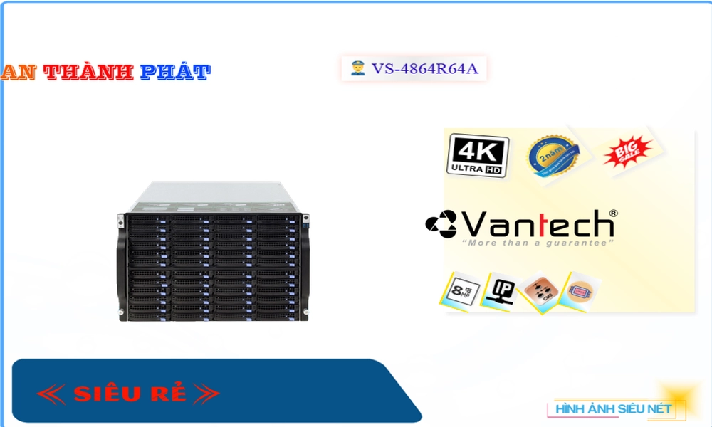 Đầu Thu KTS VanTech VS-4864R64A Giá rẻ Đầu Thu KTS VanTech VS-4864R64A Giá rẻ