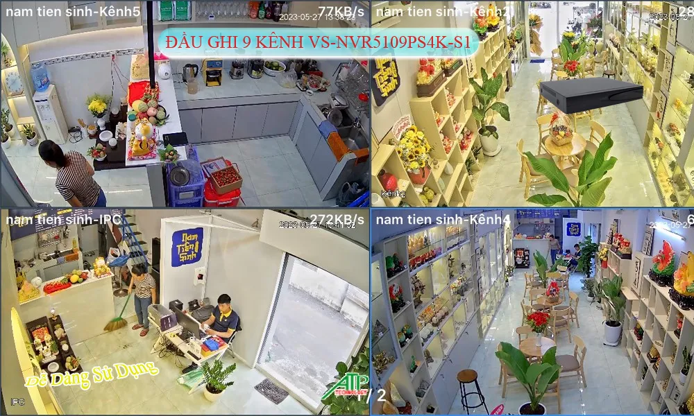 Đầu Thu VS-NVR5109PS4K-S1 Hãng Visioncop ✅ Đầu Thu VS-NVR5109PS4K-S1 Hãng Visioncop ✅