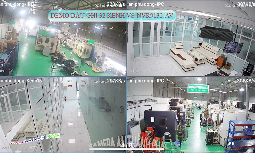 Đầu Ghi Visioncop VS-NVR9132-AV Đầu Ghi Visioncop VS-NVR9132-AV