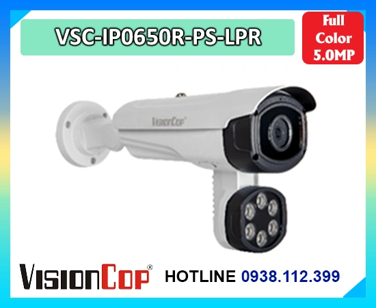 VSC-IP0650R-PS-LPR tích hợp Starlight cho hình ảnh màu trong bóng tối, hỗ trợ chụp biển số xe tốc độ ≤60Km/h và nhận diện khuôn mặt chính xác. Camera có khe thẻ nhớ 512GB micro thu âm và nguồn POE tiện lợi. Nhờ tính năng chống ngược sáng WDR giảm nhiễu 3D DNR và hàng rào ảo thông minh đảm bảo hình ảnh ổn định trong mọi điều kiện.