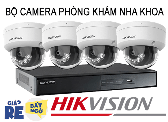 Bộ Camera Phòng Khám Nha Khoa, Camera phòng khám nha khoa, Bộ camera nha khoa, Camera giám sát phòng khám, Thiết bị camera phòng khám, Hệ thống camera theo dõi nha khoa