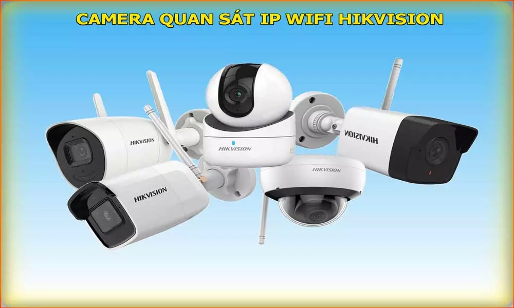Dòng camera quan sát IP WIFI Hikvision là dòng camera sử dụng kết nối mạng IP và kết nối không dây WIFI, cho phép truyền tải dữ liệu hình ảnh qua mạng internet thông qua kết nối WIFI.