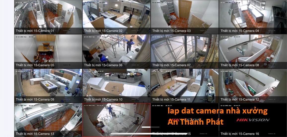 lắp camera giám sát nhà xưởng