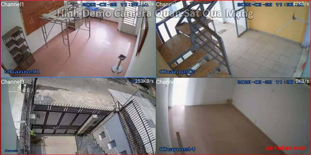 Lắp đặt camera quan sát qua mạng