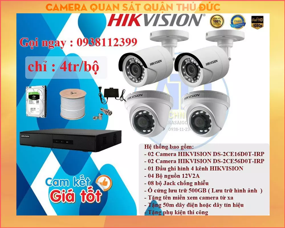 Lắp Đặt Camera Quan Sát Tại Thủ Đức