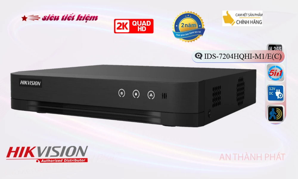 Hikvision iDS-7204HQHI-M1/E(C) Sắc Nét