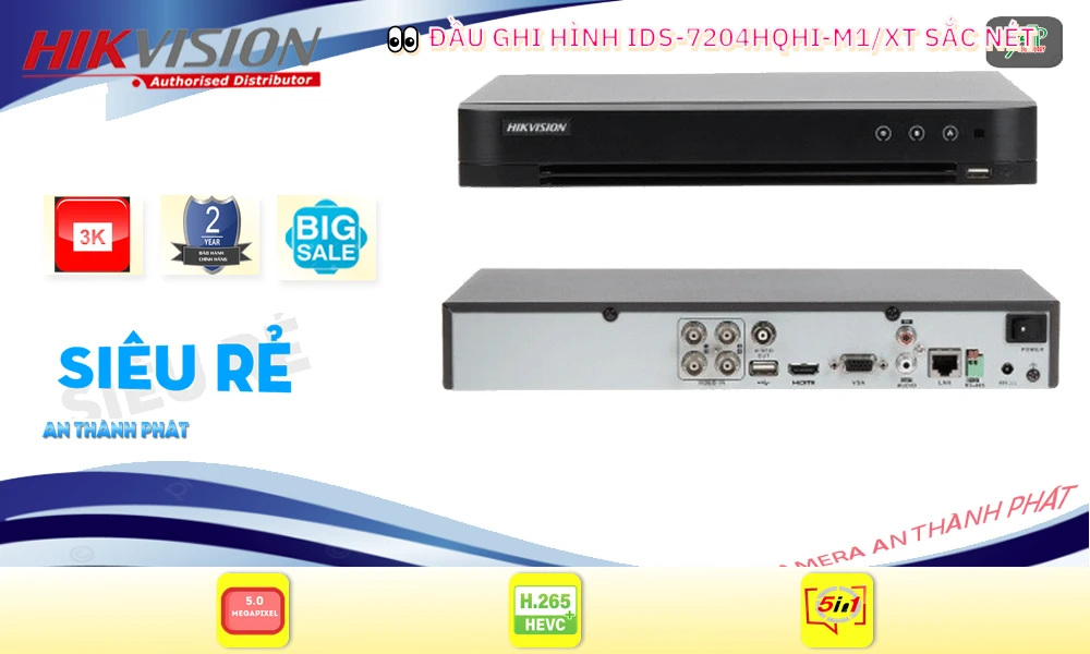 iDS-7204HQHI-M1/XT Hikvision Chất Lượng