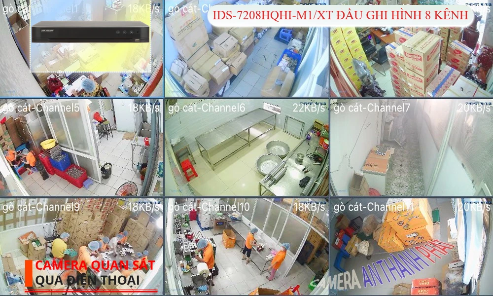 Đầu Ghi Hikvision iDS-7208HQHI-M1/XT