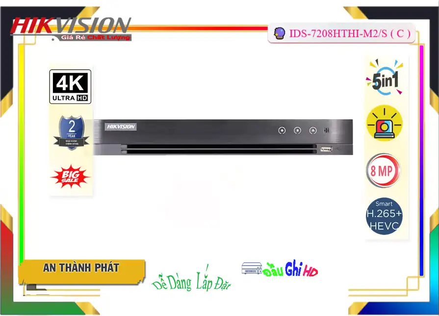 Đầu Ghi Hikvision iDS-7208HTHI-M2/S(C),iDS 7208HTHI M2/S(C),Giá Bán ,iDS-7208HTHI-M2/S(C) Giá hấp dẫn,Địa Chỉ Bán iDS-7208HTHI-M2/S(C),thông số iDS-7208HTHI-M2/S(C),iDS-7208HTHI-M2/S(C) Tốt nhất,iDS-7208HTHI-M2/S(C) bán rẻ,iDS-7208HTHI-M2/S(C) Chính hãng,Bán rẻ iDS-7208HTHI-M2/S(C),tuổi thọ iDS-7208HTHI-M2/S(C),Giá  HD Anlog iDS-7208HTHI-M2/S(C),Giá buôn iDS-7208HTHI-M2/S(C),iDS-7208HTHI-M2/S(C) nơi bán rẻ nhất