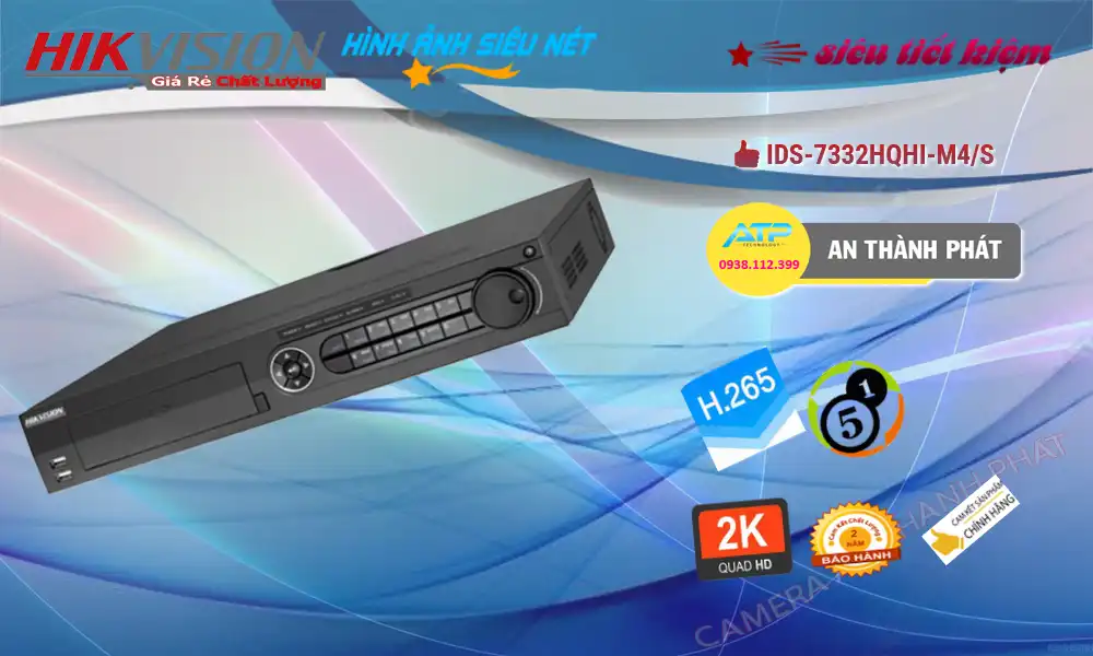✅ iDS-7332HQHI-M4/S Sắc Nét Hikvision
