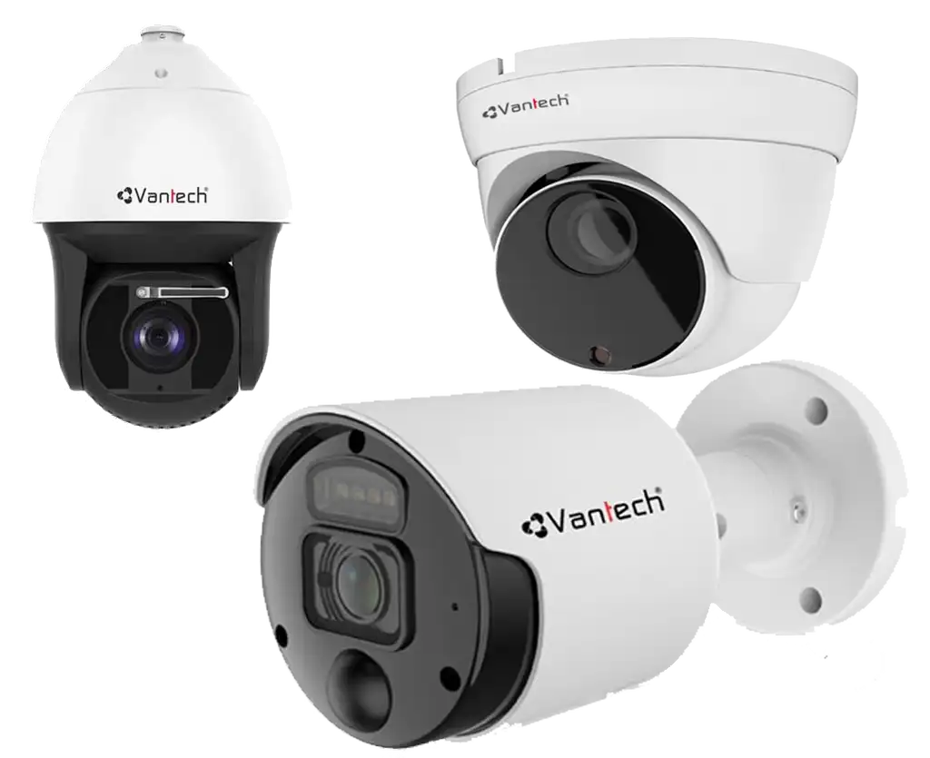 Lắp Camera Ip AI Full Color Vantech